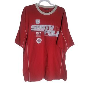 Southpole Y2K Tee Shirt Men's Size XL Red Vintage 90s Streetwear Grunge READ